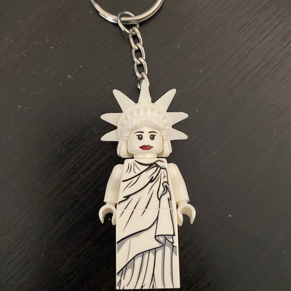 Lady Liberty Keychain
